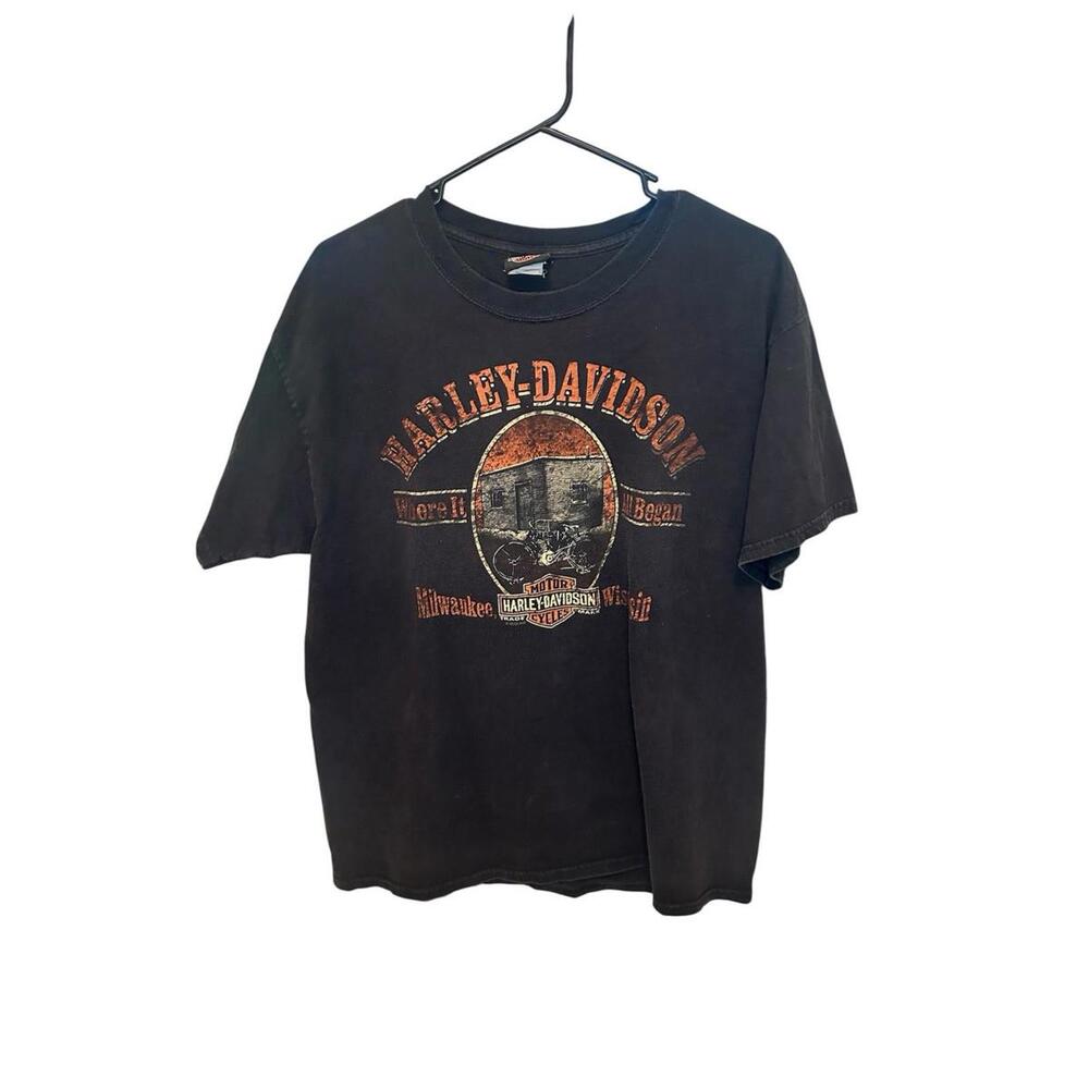 Harley-Davidson Wisconsin Short Sleeve Tee T-Shirt Large